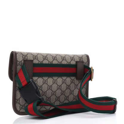 Gucci GG Supreme Monogram Neo Vintage Web Belt Bag Brown 2 of 4