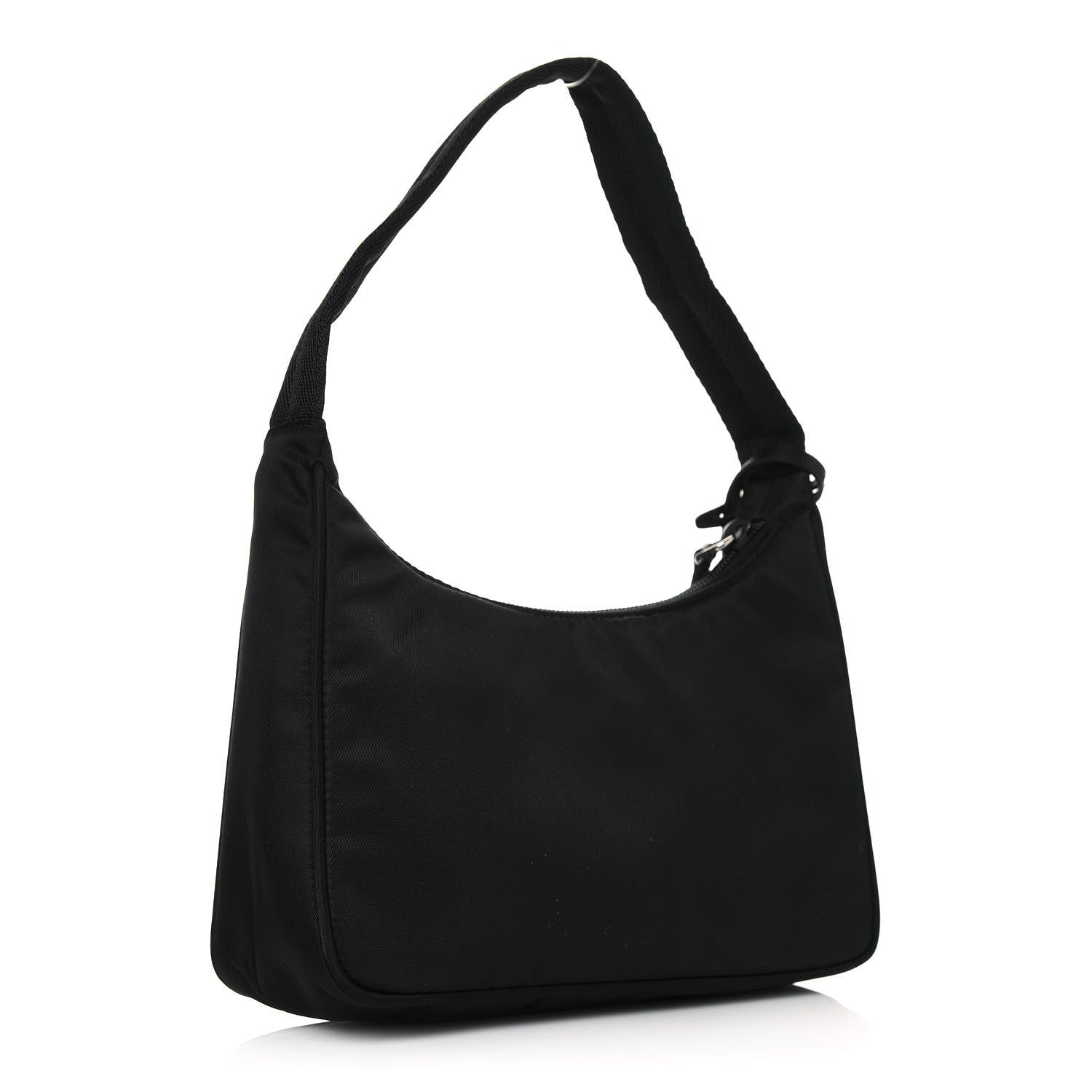 Prada Tessuto Nylon Mini Re-Edition 2000 Bag Black 3 of 14