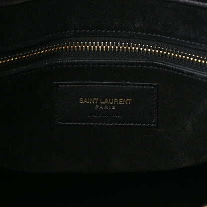 Saint Laurent SAINT LAURENT Calfskin Large Sac De Jour Carryall Black 6 of 10