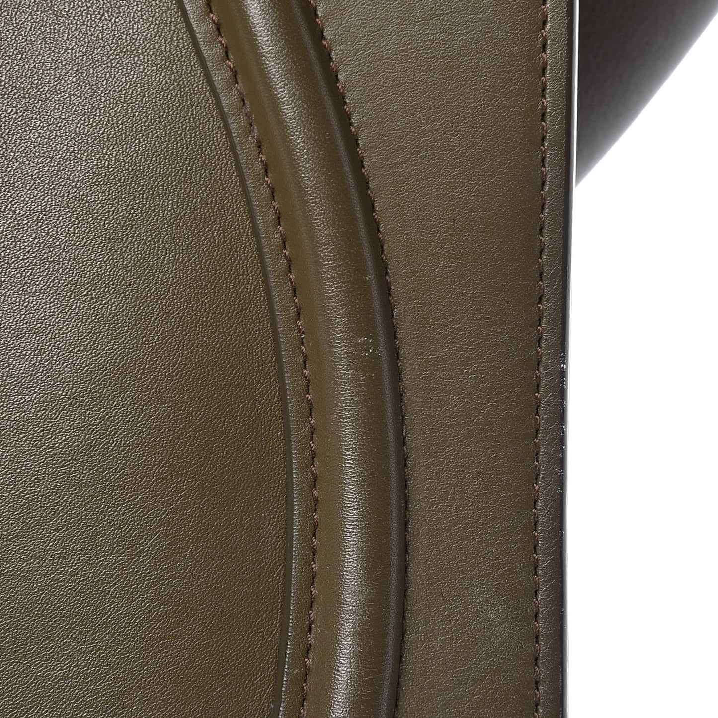 Smooth Calfskin Mini Luggage Khaki