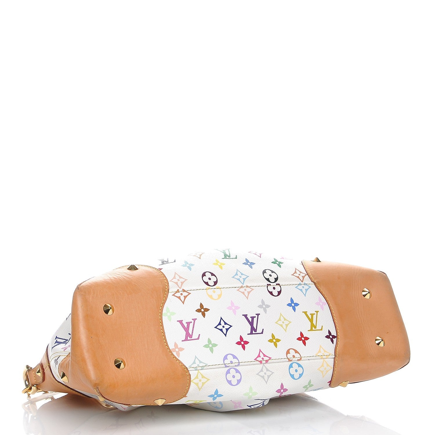 Louis Vuitton Monogram Multicolor Judy GM White 4 of 9