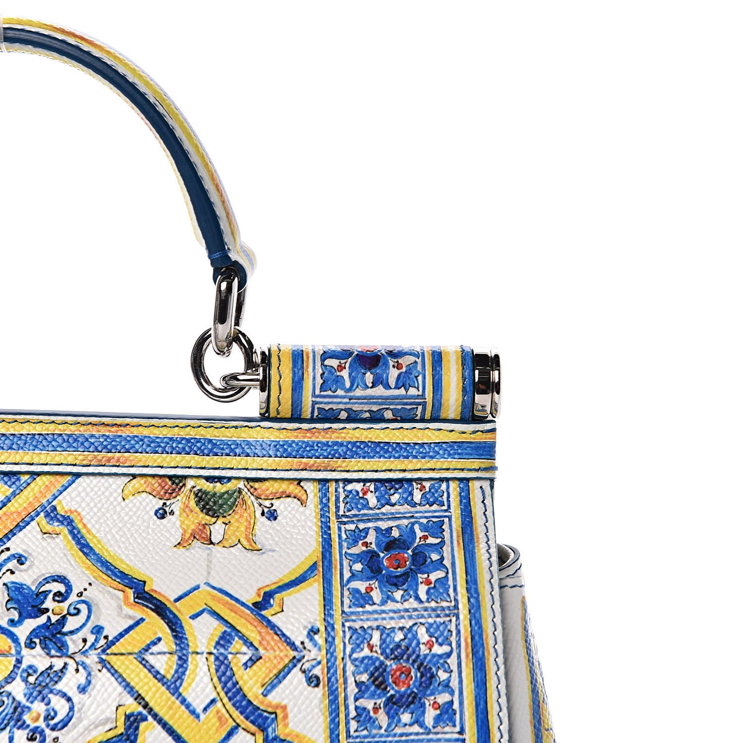 Dauphine Majolica Print Medium Miss Sicily Satchel Multicolor