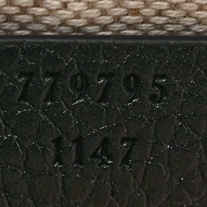 Gucci Pebbled Calfskin GG Marmont Zip Chain Bag Black 7 of 10