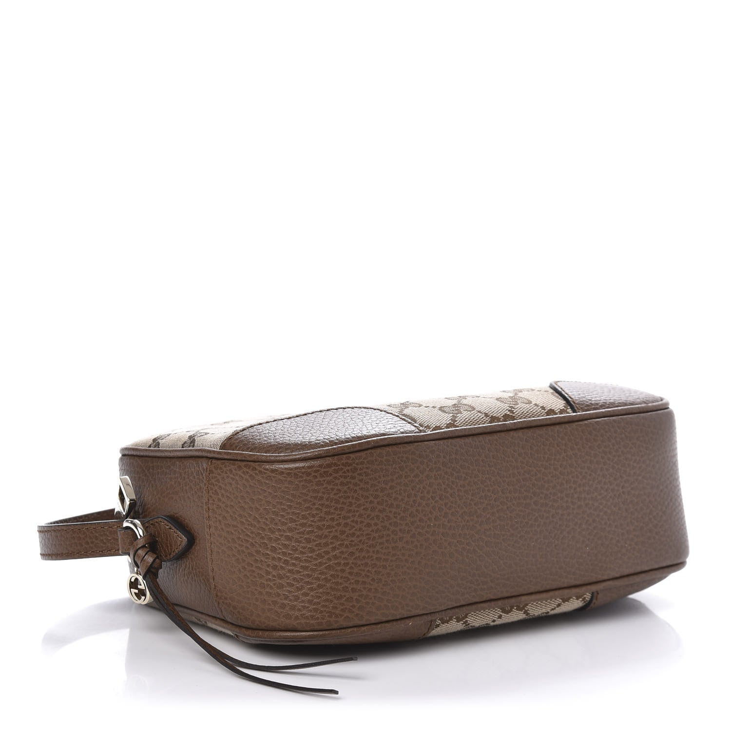 Gucci Monogram Mini Bree Messenger Bag Beige Tabacco 4 of 10
