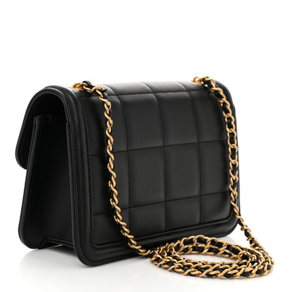 Chanel Lambskin Calfskin Mini Chocolate Bar Flap Bag Black 3 of 11