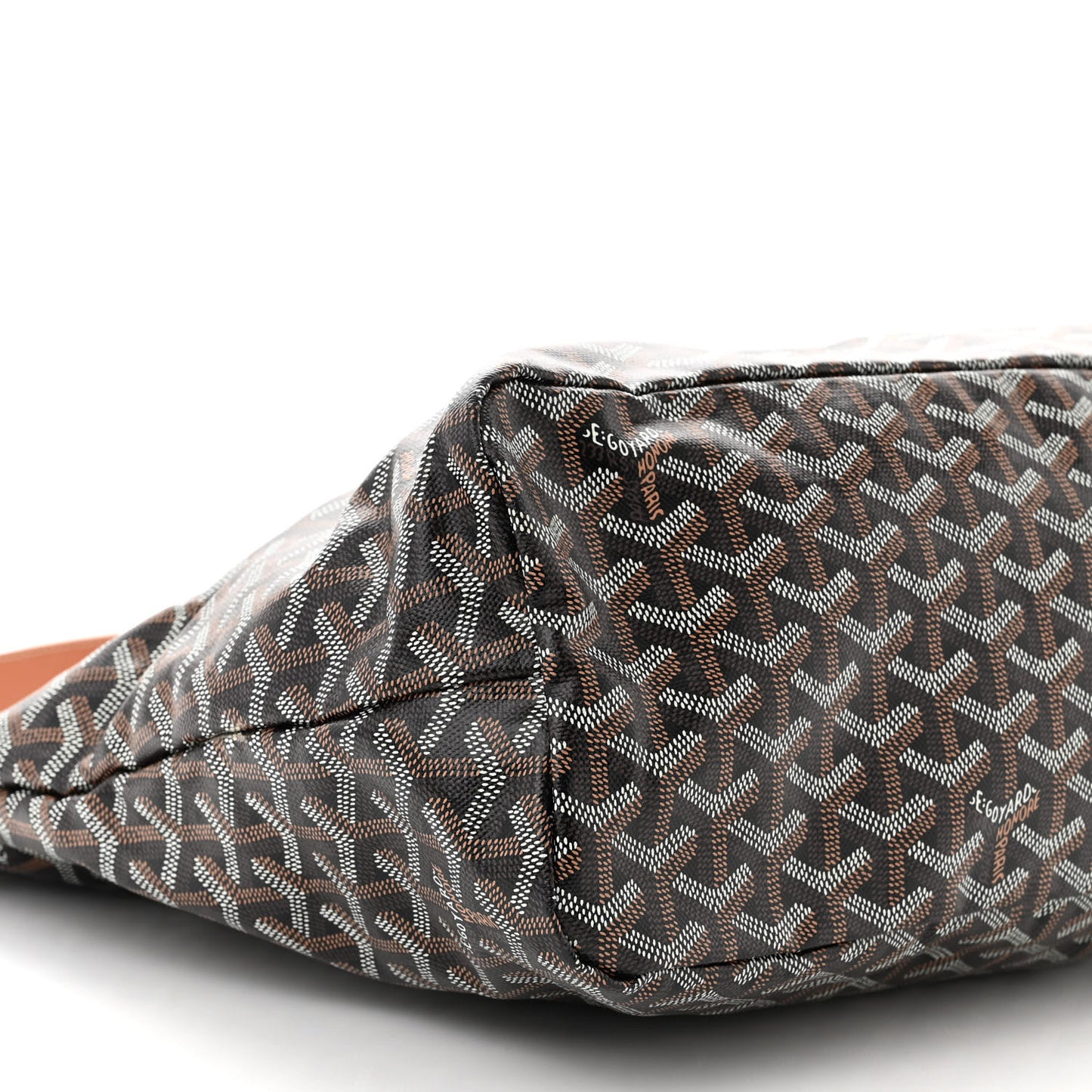 Goyardine Boheme Hobo Black Gold