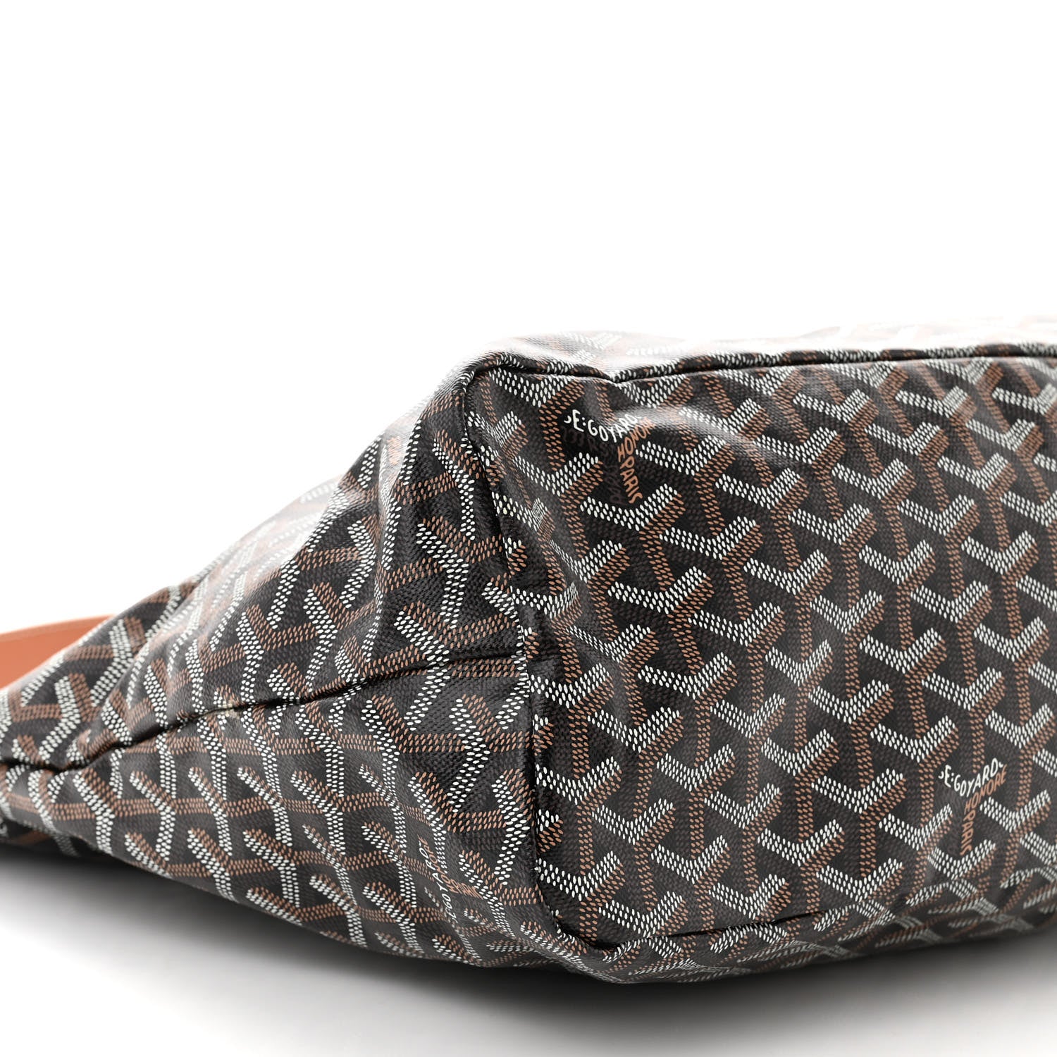 Goyard Goyardine Boheme Hobo Black Gold 10 of 11