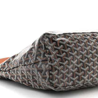 Goyard Goyardine Boheme Hobo Black Gold 10 of 11