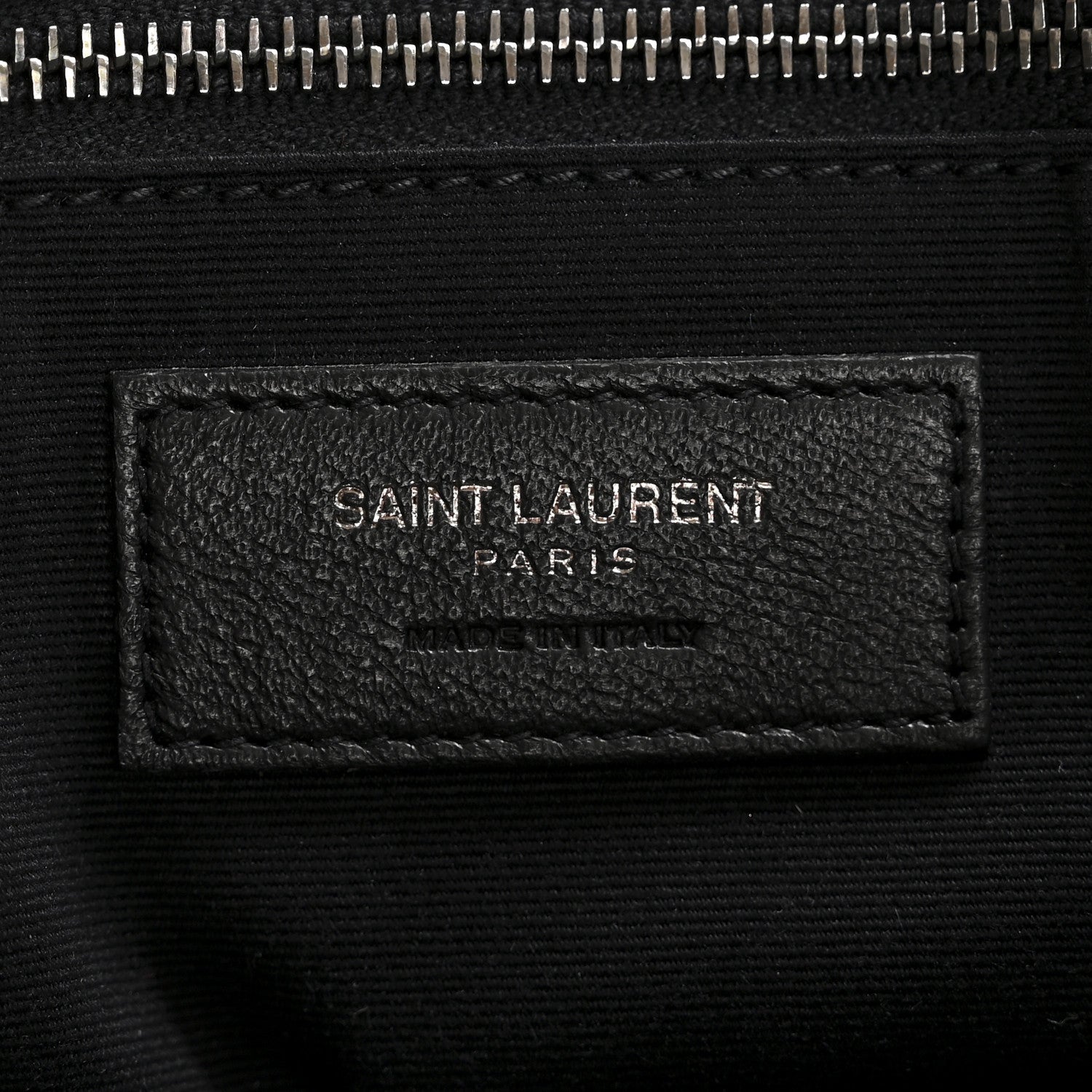 Saint Laurent Crinkled Calfskin Matelasse Monogram Medium Niki Chain Satchel Fog 6 of 14