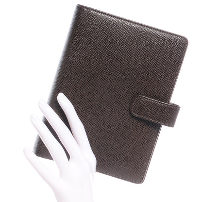 Louis Vuitton Taiga Medium Ring Agenda Grizzli 2 of 8
