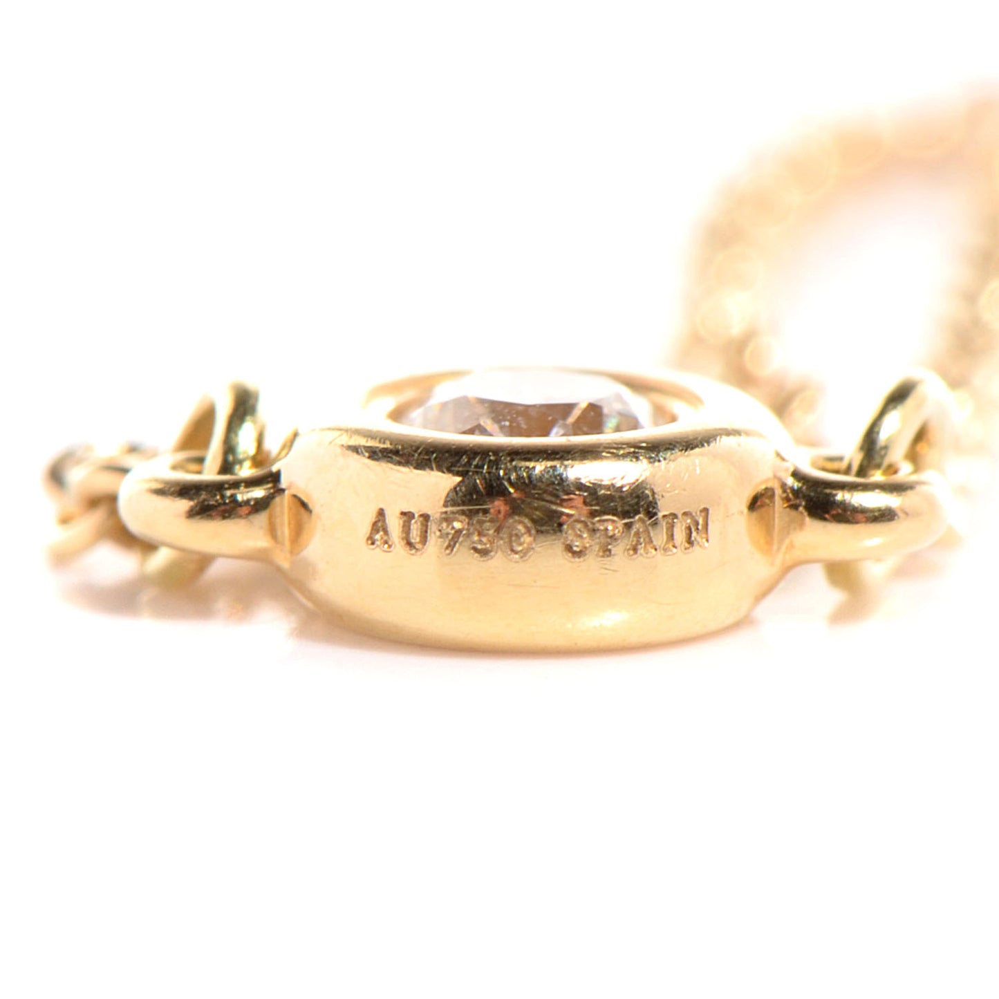 18K Yellow Gold Diamond Elsa Peretti Diamonds by the Yard Ring 6