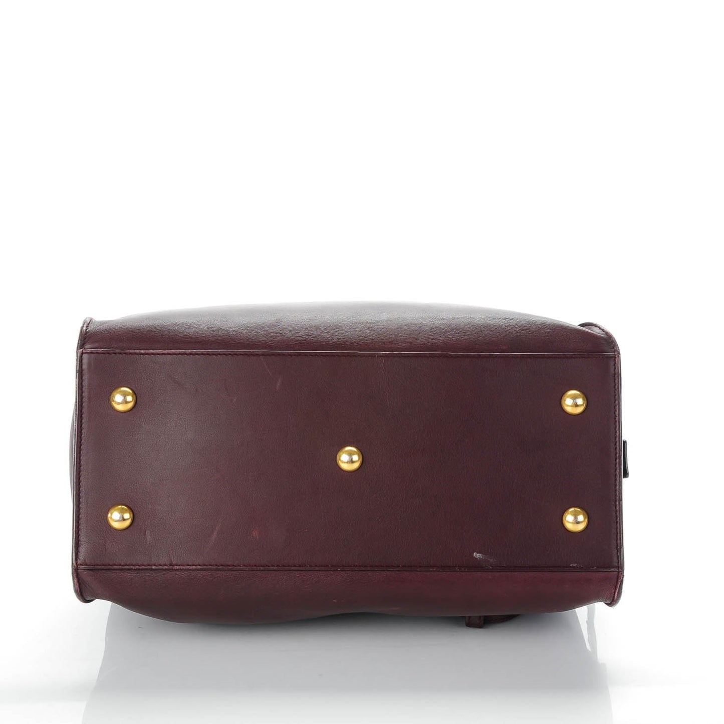 Calfskin Small Classic Y Cabas Bordeaux