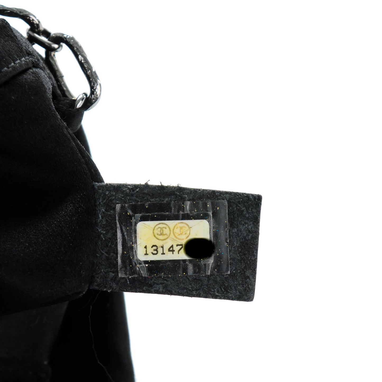 Satin Diamante Evening Clutch Bag Black