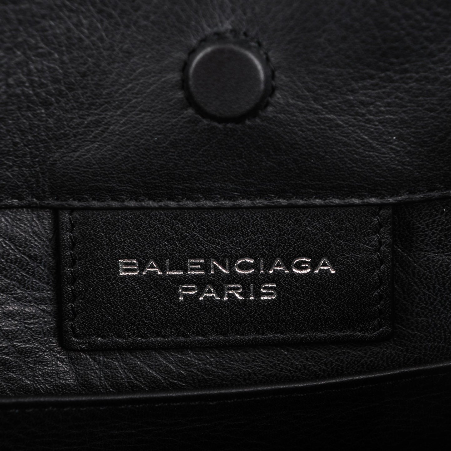 Calfskin Papier Mini A4 Tote Black