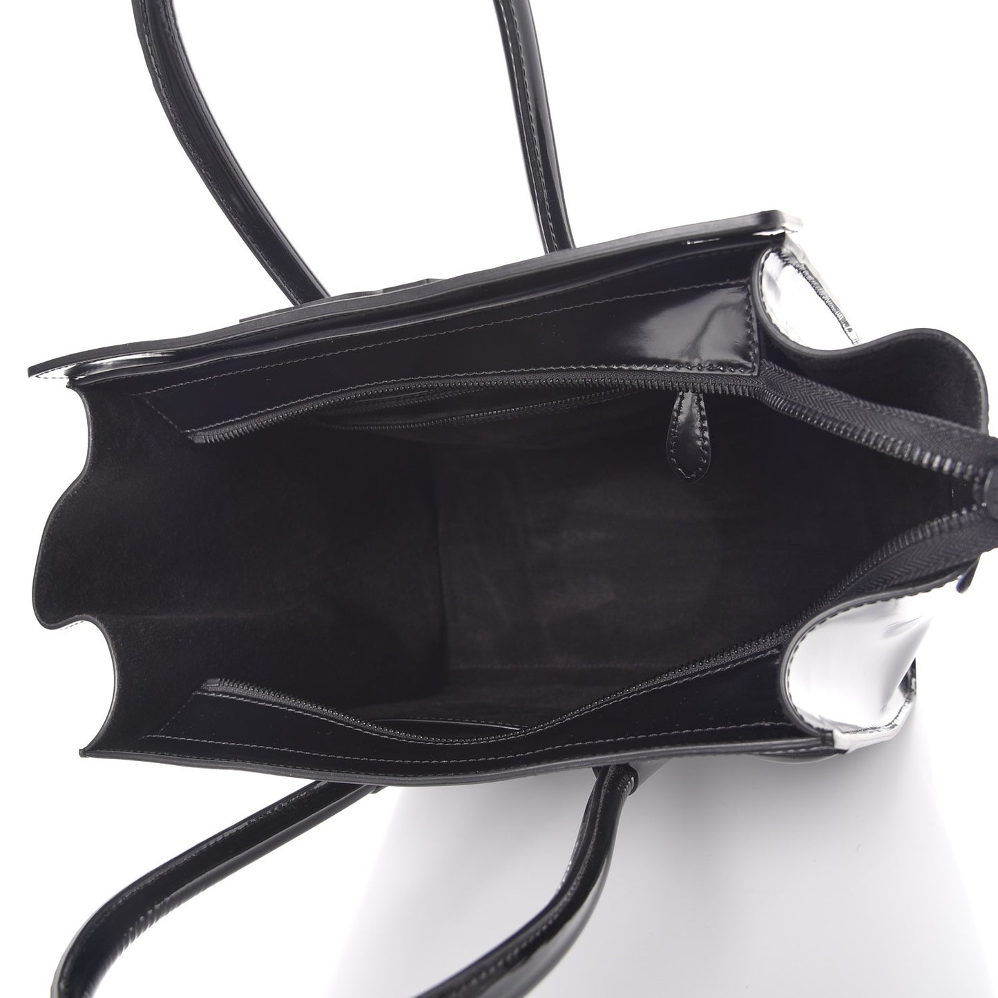 Spazzolato Calfskin Mini Luggage Black