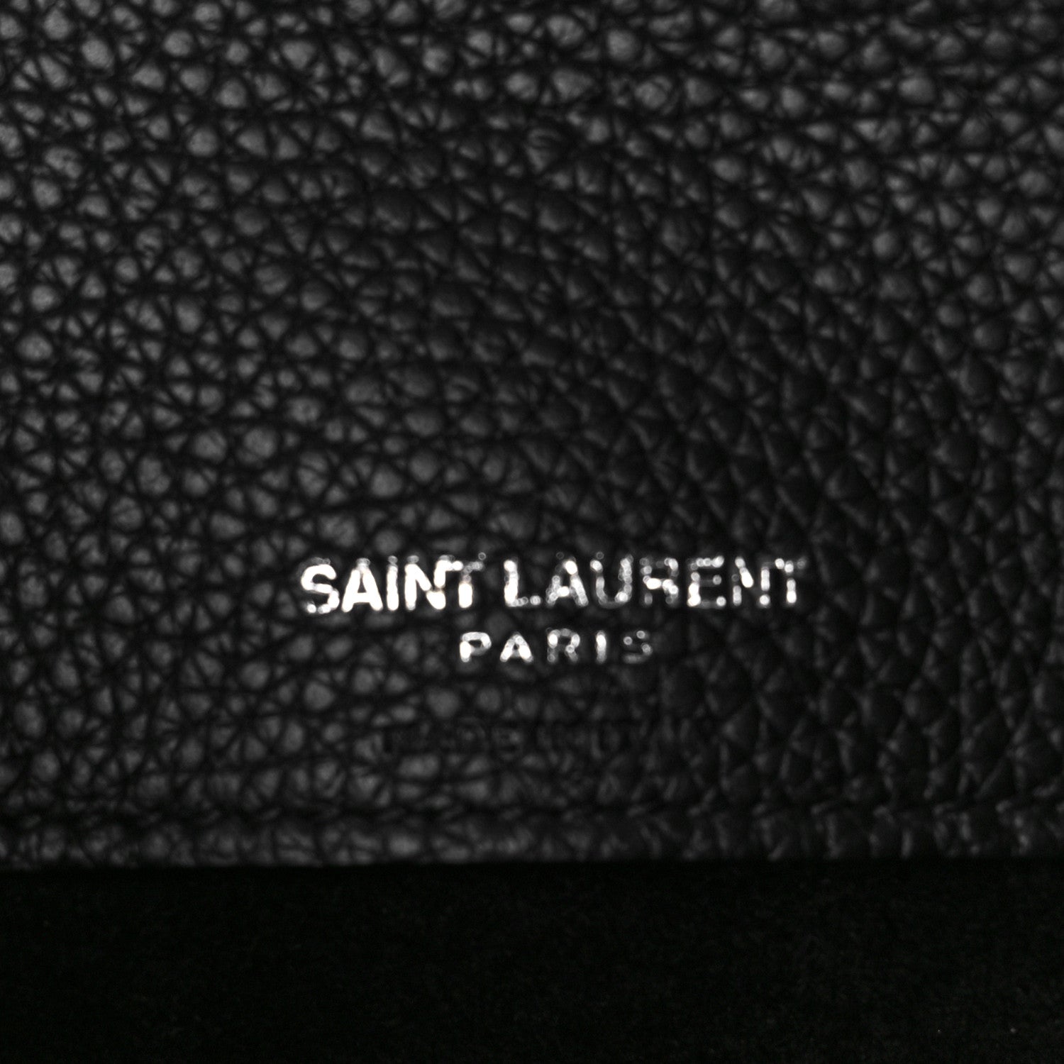 Saint Laurent Grained Calfskin Baby Sac De Jour Souple Black 6 of 8