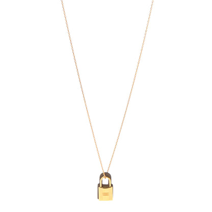 Hermes Swift O'Kelly Pendant Necklace Etain 1 of 6