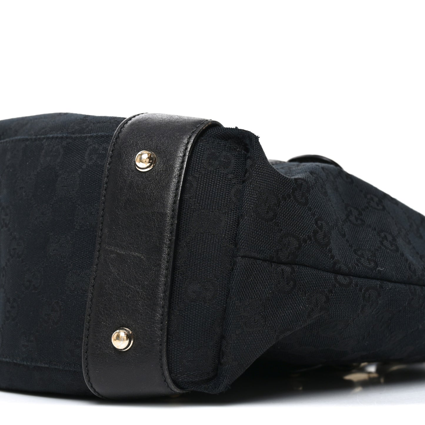 Guccissima Medium Pelham Shoulder Bag Black