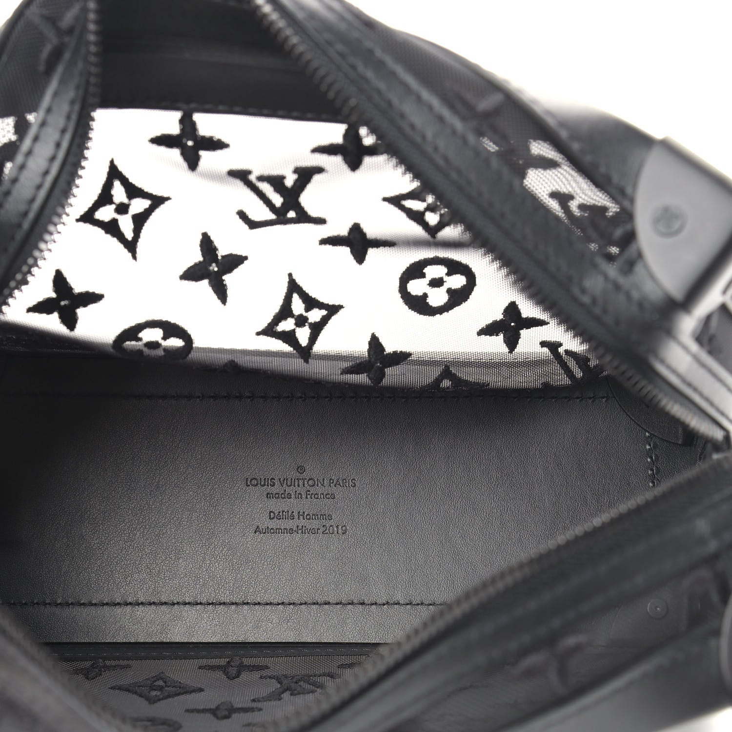 Louis Vuitton Monogram See Through Soft Trunk Black 5 of 9