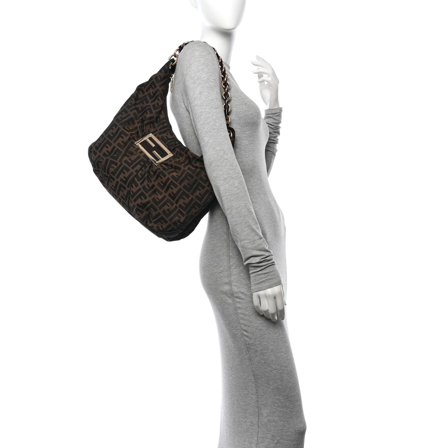 Zucca Patent Mia Tote Tobacco