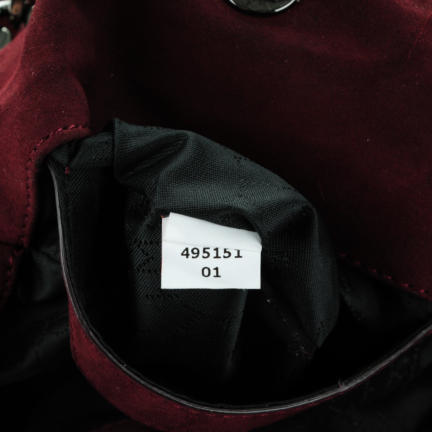 Eco Fur Mini Falabella Tote Red