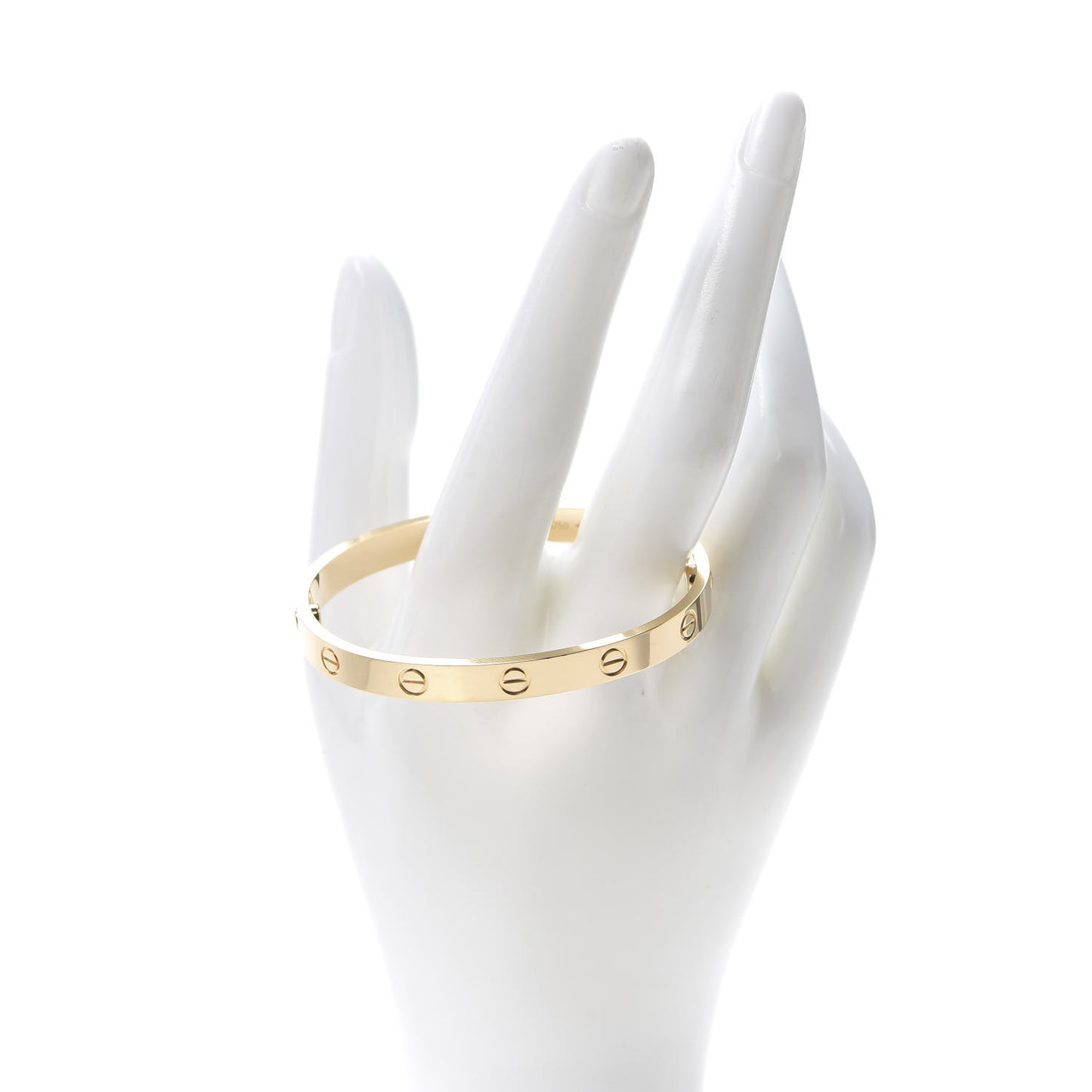18K Yellow Gold LOVE Bracelet 17