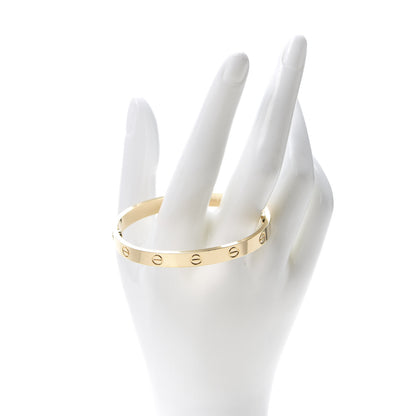 Cartier 18K Yellow Gold LOVE Bracelet 17 2 of 8