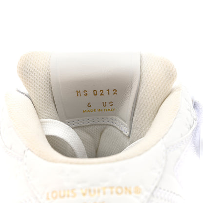 Louis Vuitton X NIKE AIR FORCE 1 Calfskin Monogram Mens Mid Sneakers 6 White 7 of 12