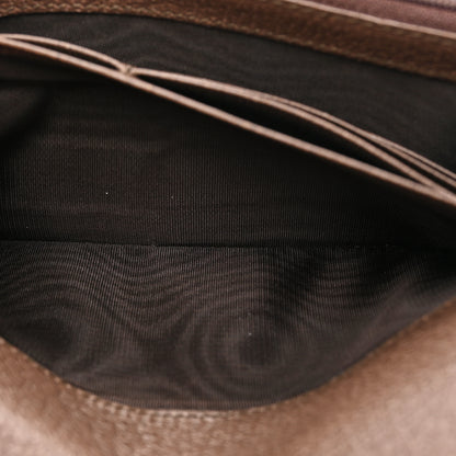 Gucci GG Supreme Monogram Web Ophidia Continental Wallet Brown 9 of 18