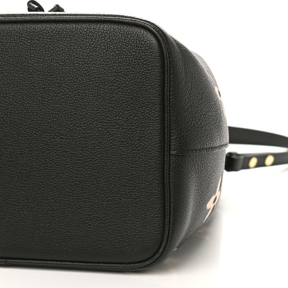Louis Vuitton Empreinte Monogram Giant Neonoe MM Black Beige 9 of 9