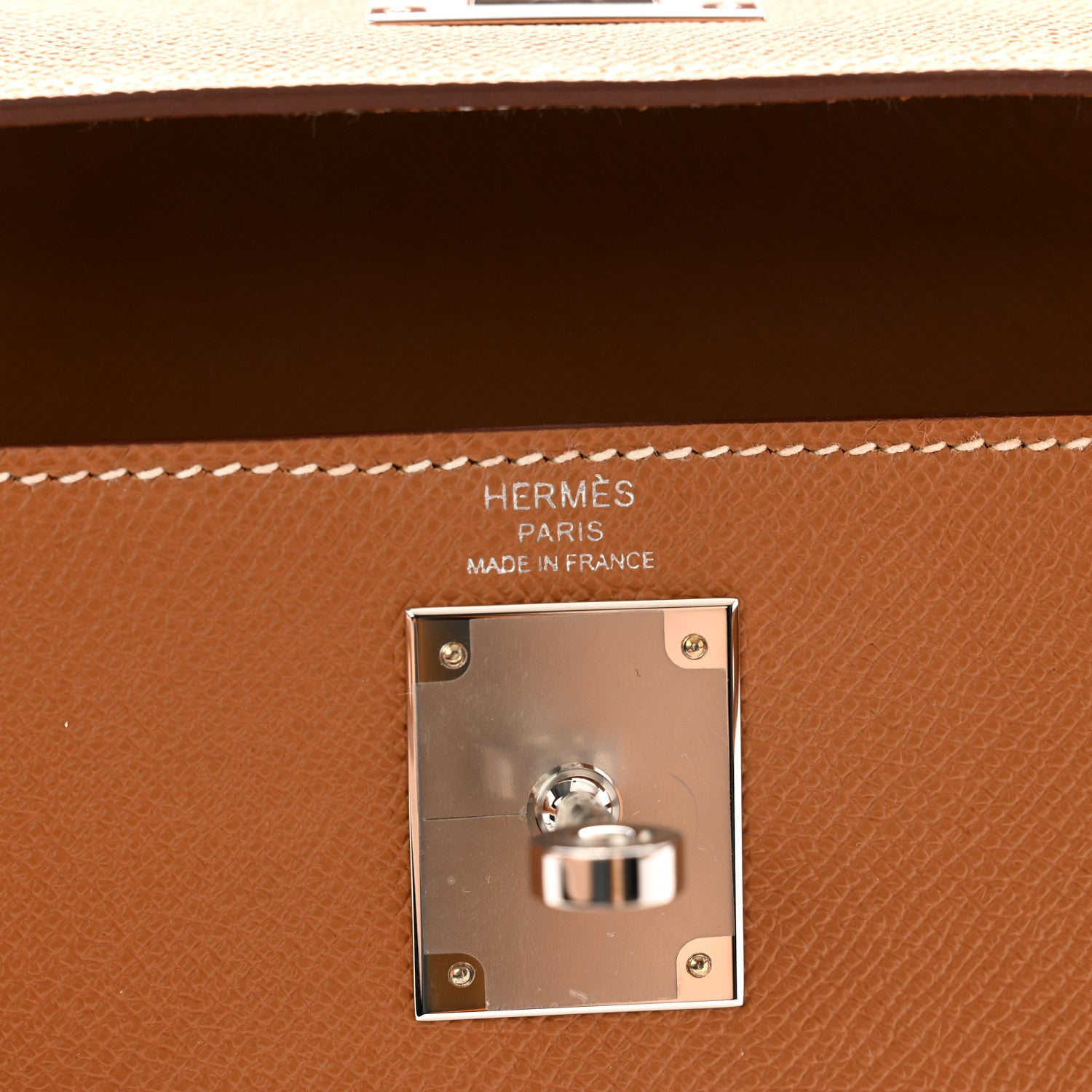 Hermes Epsom Kelly Sellier 28 Gold 6 of 10