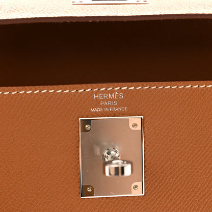 Hermes Epsom Kelly Sellier 28 Gold 6 of 10