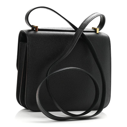 Hermes Epsom Constance 18 Black 2 of 10