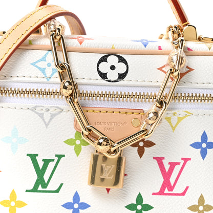 Louis Vuitton LV x TM Monogram Multicolor Vanity Chain Pouch White 6 of 8