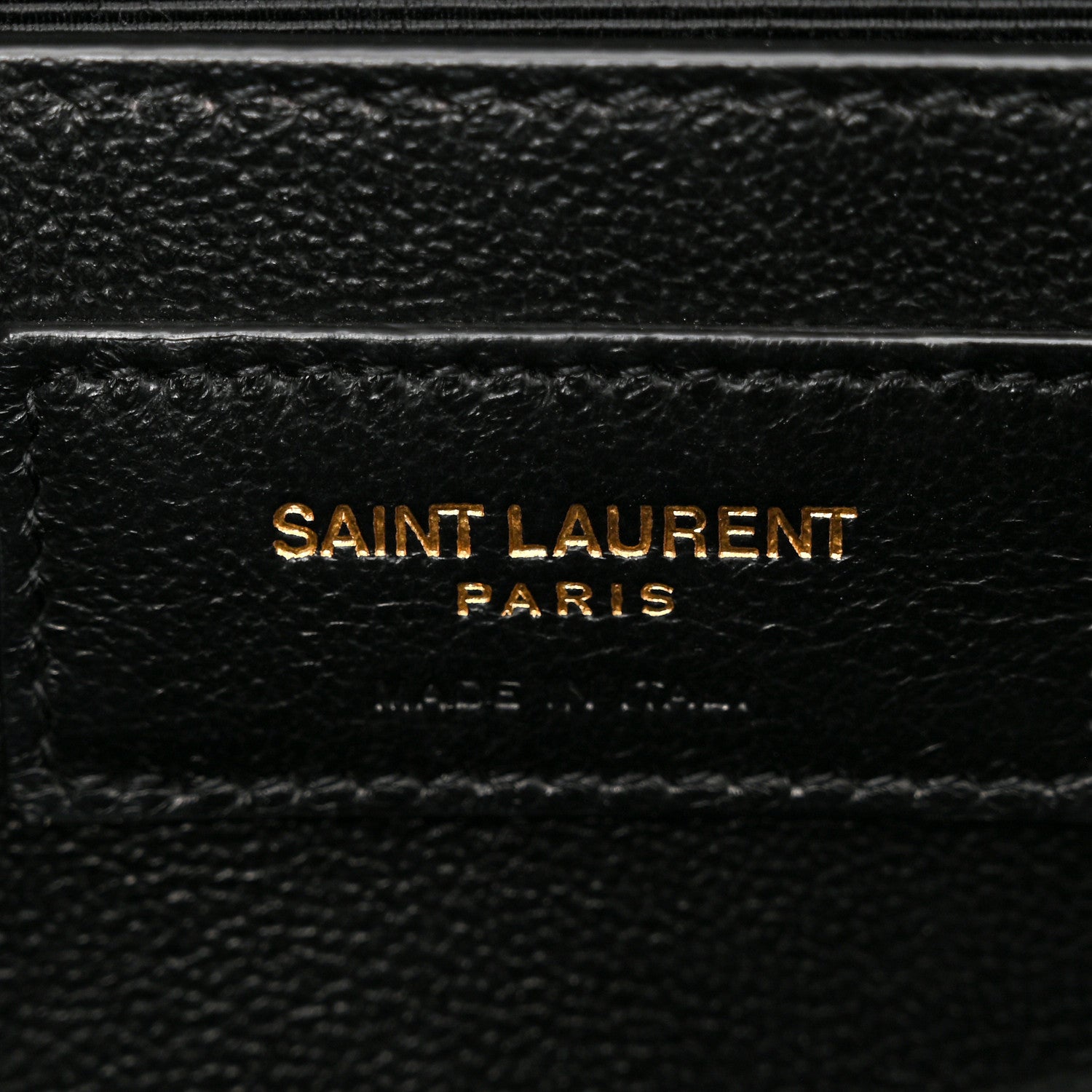 Saint Laurent SAINT LAURENT Grain De Poudre Medium Classic Monogram Kate Satchel Black 5 of 9