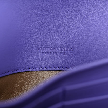 Bottega Veneta Nappa Intrecciato Continental Flap Wallet Lavender 6 of 7