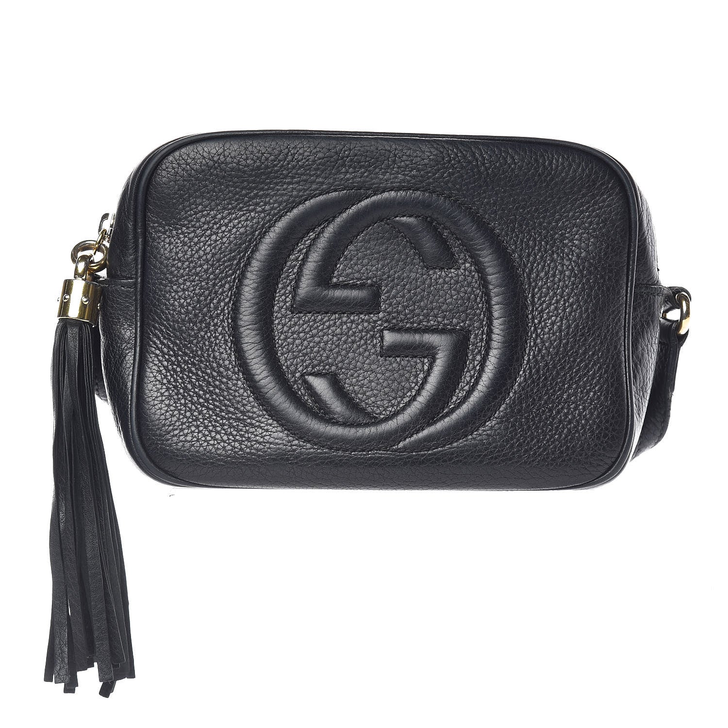 Gucci Pebbled Calfskin Small Soho Disco Bag Black 1 of 23