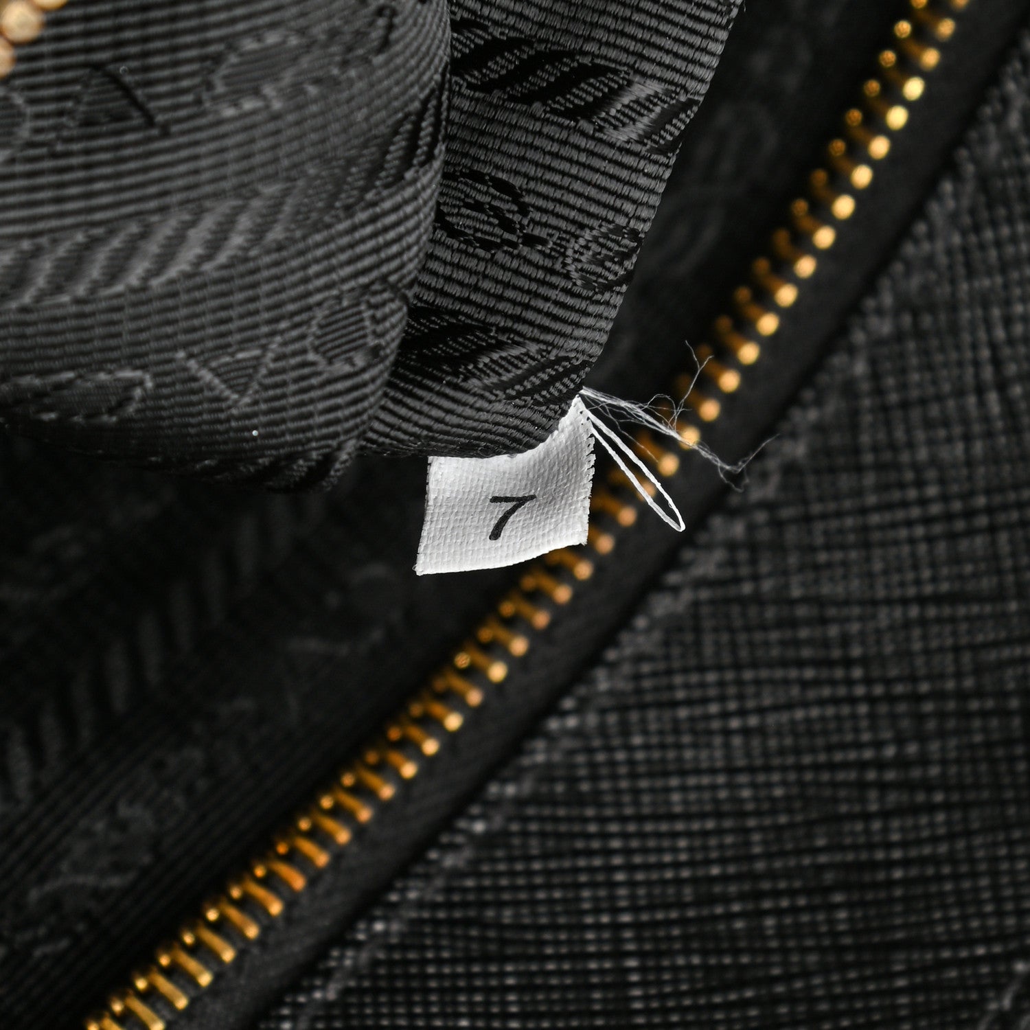 Prada Saffiano Large Galleria Double Zip Tote Black 7 of 13