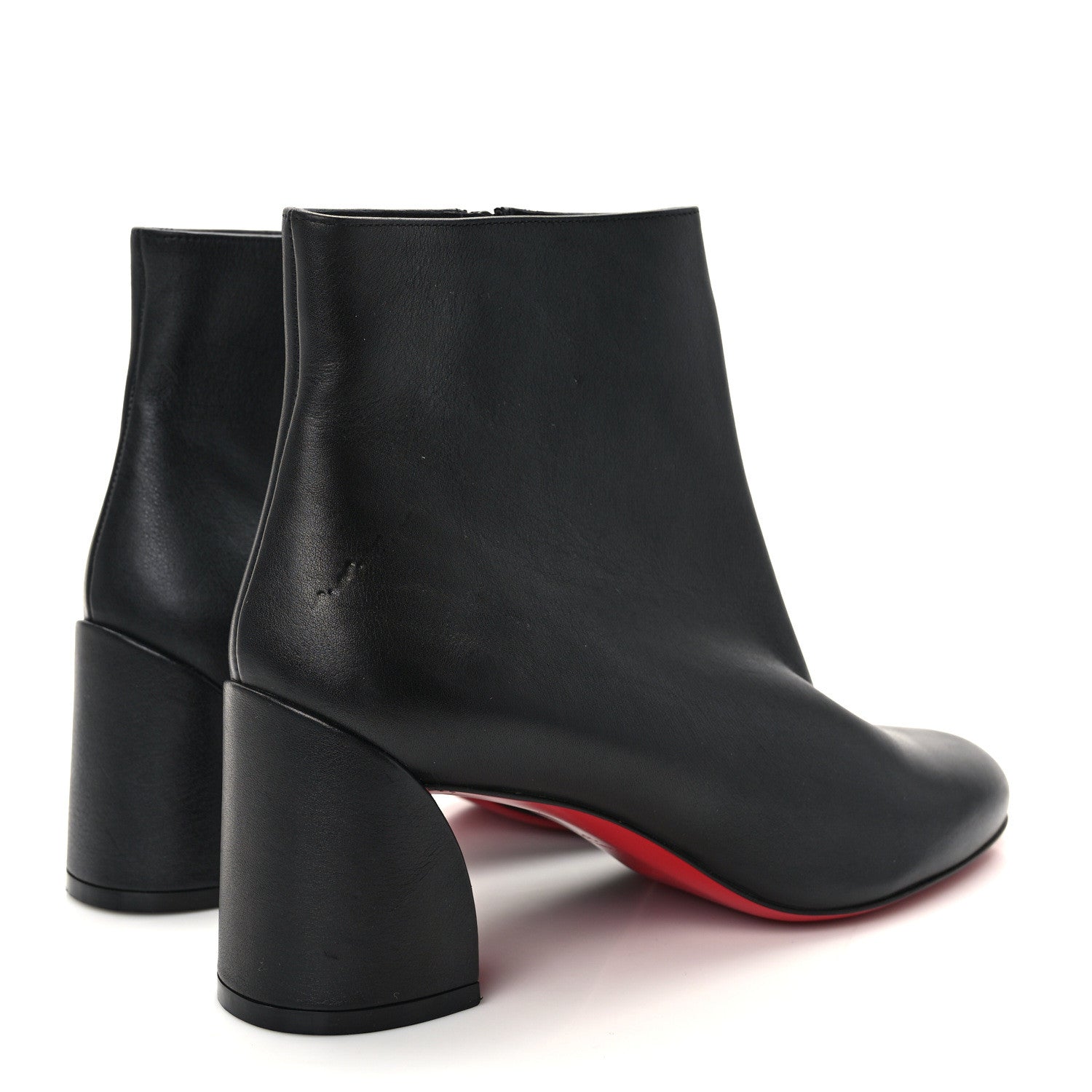 Christian Louboutin Calfskin Turela 55 Ankle Boots 38 Black 4 of 8