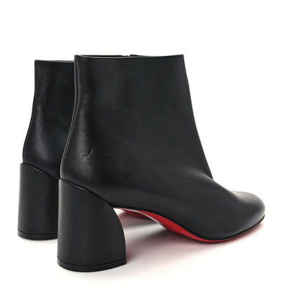 Christian Louboutin Calfskin Turela 55 Ankle Boots 38 Black 4 of 8