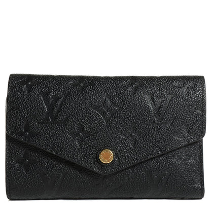 Louis Vuitton Empreinte Compact Curieuse Wallet Black 8 of 14
