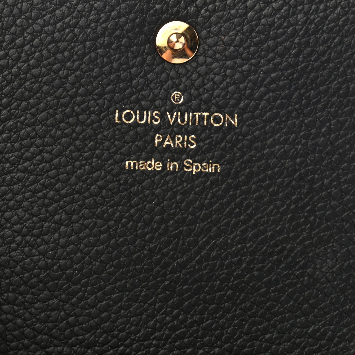 Louis Vuitton Empreinte Business Card Holder Black 6 of 7