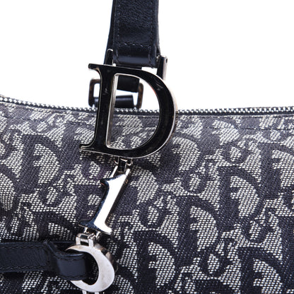 Christian Dior Denim Monogram Charms Shoulder Bag Black 11 of 14