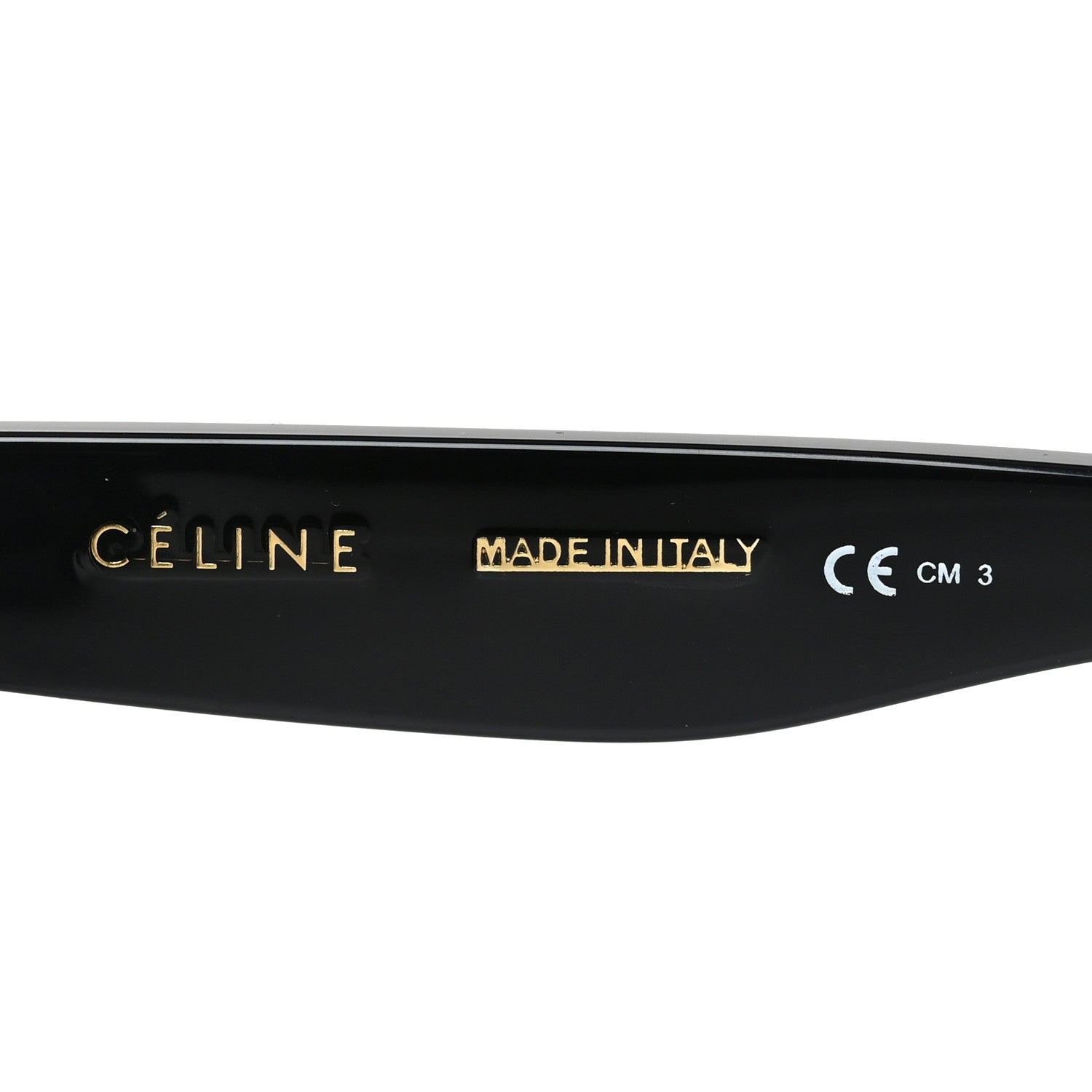 Celine Acetate Marta Sunglasses CL 41091/S Black 5 of 6