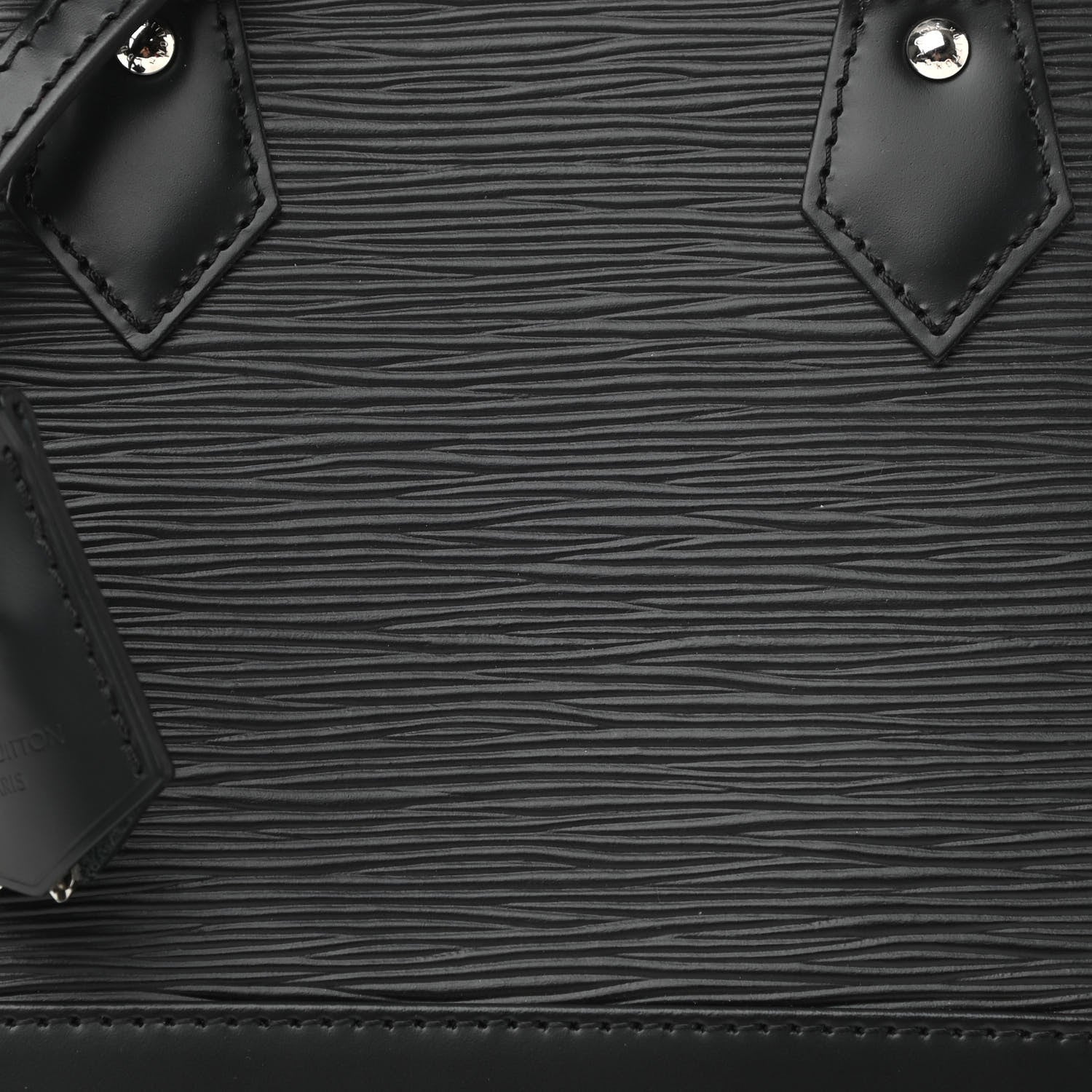 Louis Vuitton Epi Alma BB Black 7 of 10
