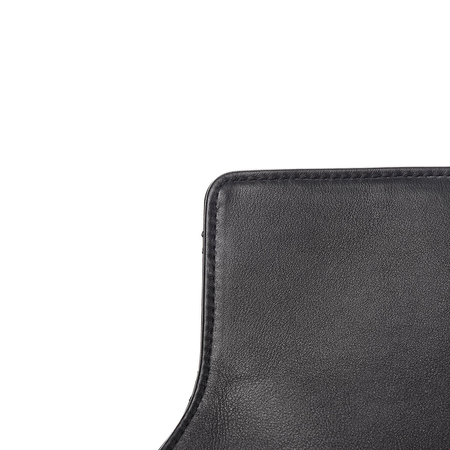 Chanel Calfskin Quilted Enchained Flap Black 8 of 15