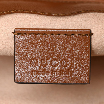 Gucci Azalea Calfskin Matelasse Diagonal Super Mini GG Marmont Shoulder Bag Cuir 6 of 13