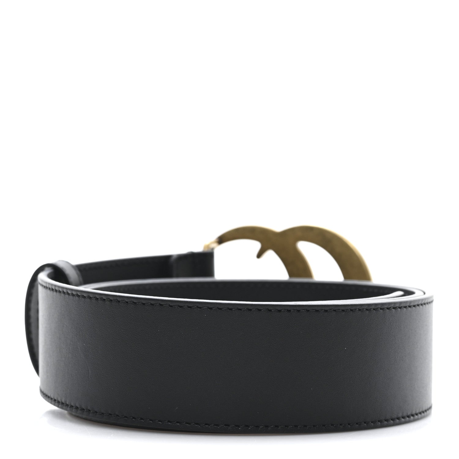 Gucci Calfskin Double G 40mm Belt 90 36 Black 2 of 5