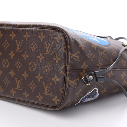 Louis Vuitton Monogram World Tour Neverfull MM 10 of 11