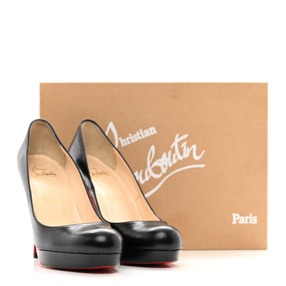 Christian Louboutin Kid Bruges 120mm Pumps 36.5 Black 9 of 9